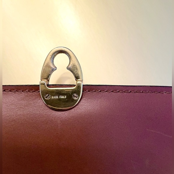 Vintage Celine Triomphe Leather in Natural Brown - Picture 8 of 11